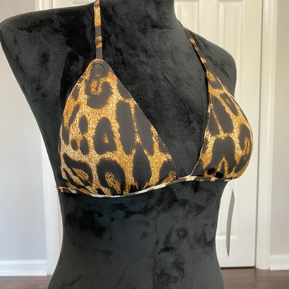 Two piece leopard bikini (New)